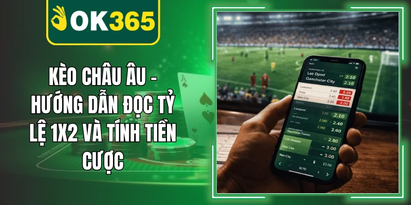 Kèo Châu Âu – Hướng Dẫn Đọc Tỷ Lệ 1X2 Và Tính Tiền Cược